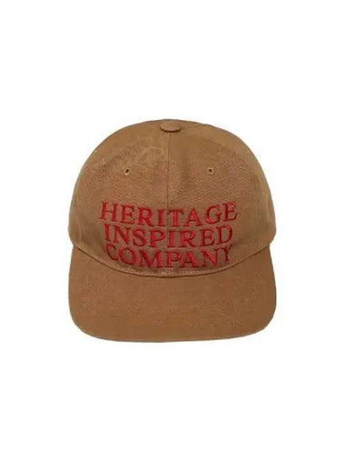 Canvas Heritage 6 Panel Cap Brown - OGARP - BALAAN 1