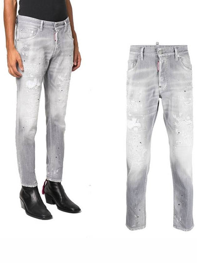 Skater Washing Jeans Grey - DSQUARED2 - BALAAN 2