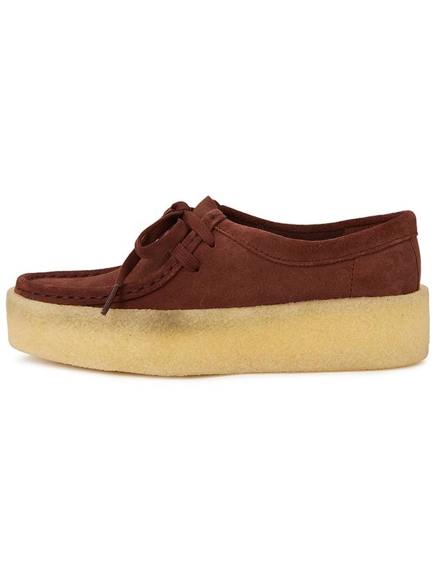 Wallabee Cup Suede Loafers Red - CLARKS - BALAAN 4