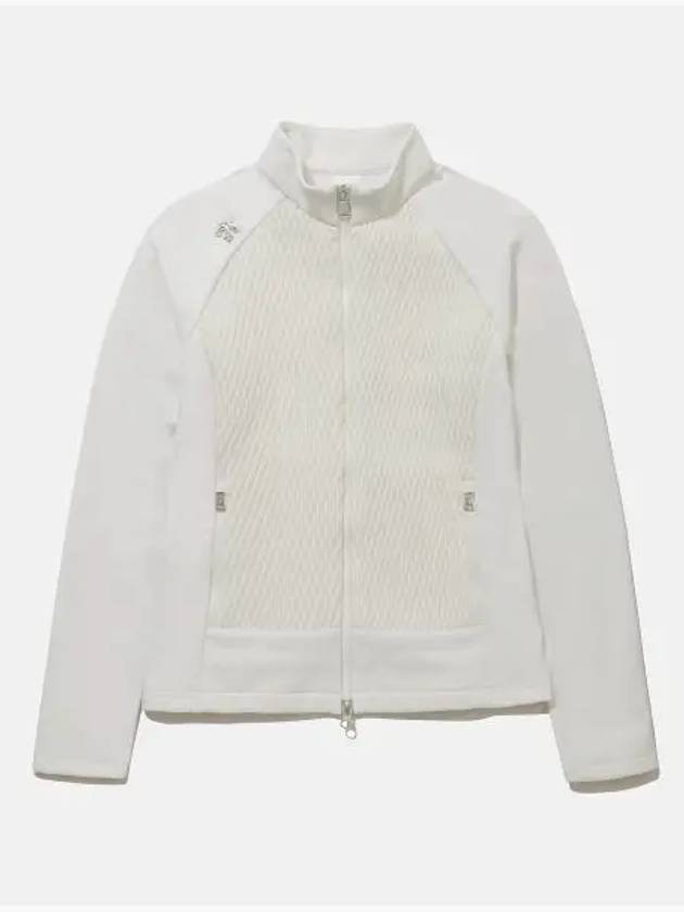 Women s Padded Hybrid Regular Jacket Ivory SP422SPDO7 - DESCENTE - BALAAN 1