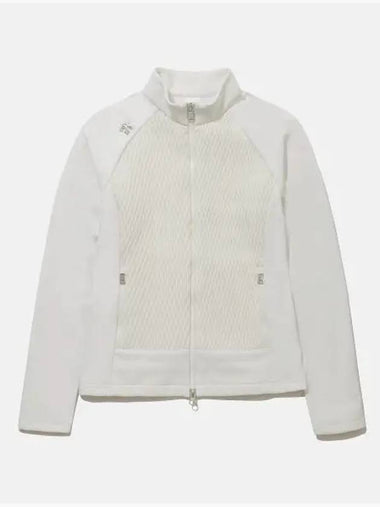 Women s Padded Hybrid Regular Jacket Ivory SP422SPDO7 - DESCENTE - BALAAN 1