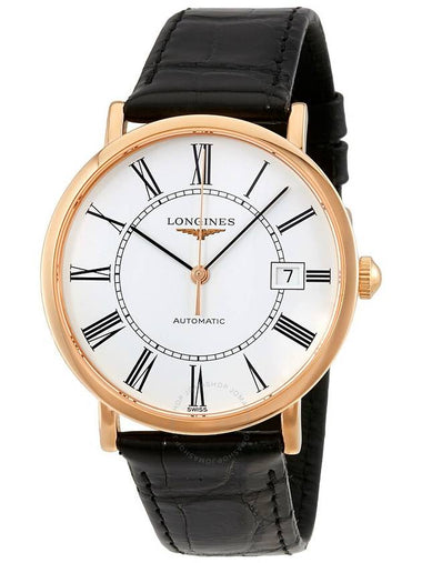 Longines Elegant Automatic 18kt Rose Gold 37 mm Unisex Watch L4.787.8.11.0 - LONGINES - BALAAN 1