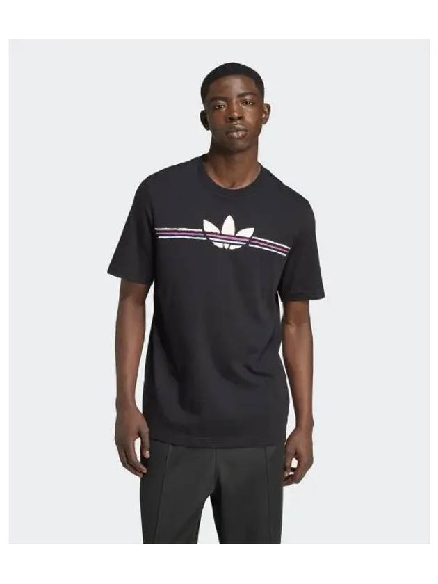 adidas Firebird Logo Tee Black JC6535 - ADIDAS - BALAAN 2