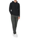 Laurie Merino Wool Hooded Knit Top Black - J.LINDEBERG - BALAAN 3