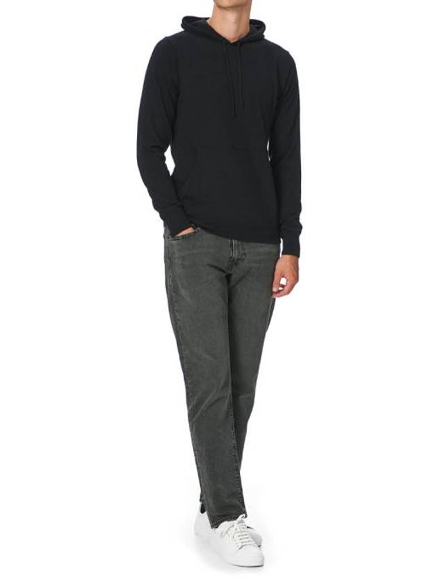 Laurie Merino Wool Hooded Knit Top Black - J.LINDEBERG - BALAAN 3