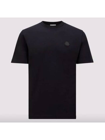 Short Sleeve T Shirt 8C00020 8390T 999 Black - MONCLER - BALAAN 1