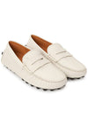 Gomino Moccasin Driving Shoes Cream - TOD'S - BALAAN 4