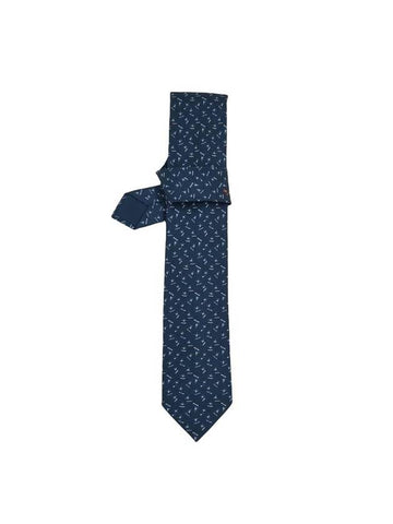 Snow Park Tie Blue - HERMES - BALAAN 1