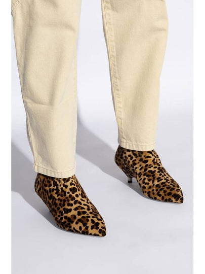 Isabel Marant Eana 45Mm Leopard-Print Ankle Boots - ISABEL MARANT - BALAAN 2