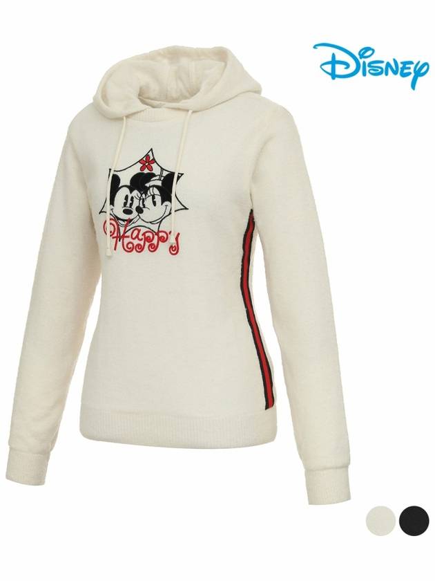 Women s Artwork Sideline Long Sleeve Hooded Sweater DL3LKT008 - DISNEY GOLF - BALAAN 1