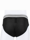 Men's Logo Band Micro Triangle Briefs Black - EMPORIO ARMANI - BALAAN 5