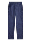 Drawstring Cotton Straight Pants Navy - POLO RALPH LAUREN - BALAAN 2