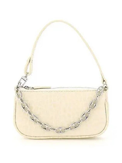 Rachel Mini Shoulder Bag Cream - BY FAR - BALAAN 2