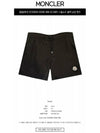 2C00009 53326 999 Logo Patch Swim Shorts Black Men s Pants TEO - MONCLER - BALAAN 2
