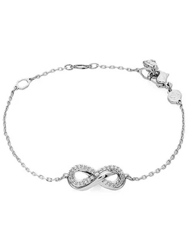 Hyperbola Infinity Bracelet Silver - SWAROVSKI - BALAAN 4