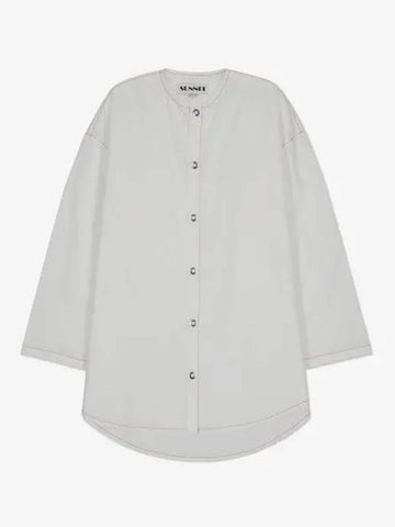 Mega Overshirt White CRTWXSHR027COT0397433 - SUNNEI - BALAAN 1