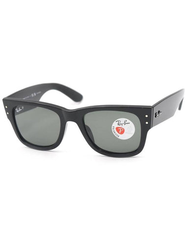 RayBan Sunglasses MEGA WAYFARER RB0840SF 90158 Polarized Lenses - RAY-BAN - BALAAN 1