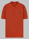 Original short sleeve pique shirt GEE245 102 red orange - GEECOON - BALAAN 3