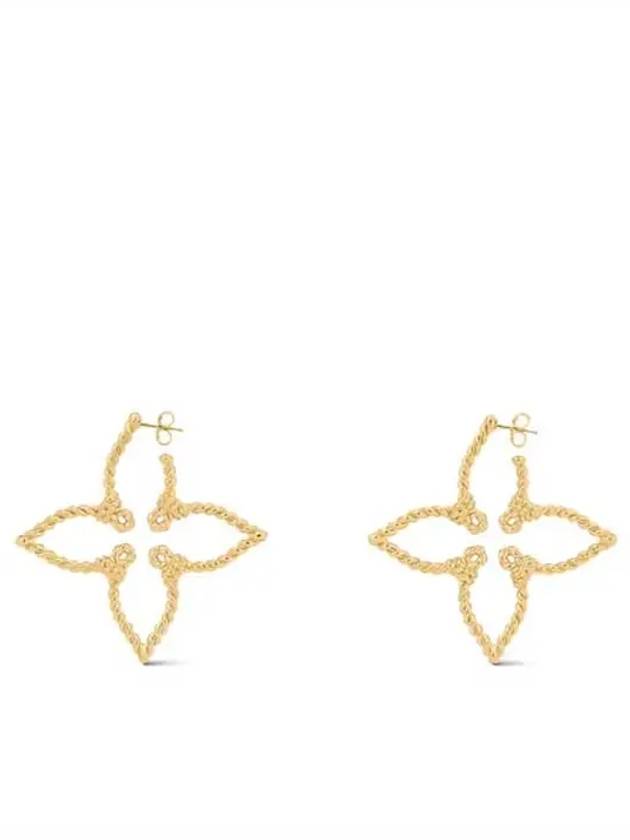 Nautical Earrings Gold Monogram Flower M01848 - LOUIS VUITTON - BALAAN 1