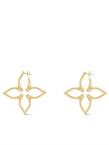 Nautical Earrings Gold Monogram Flower M01848 - LOUIS VUITTON - BALAAN 1