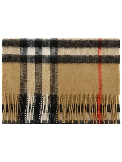 Vintage Check Cashmere Muffler Beige - BURBERRY - BALAAN 2