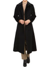 Cielo Virgin Wool Coat Black IT38 IT40 IT42 6016083306005 - MAX MARA - BALAAN 9
