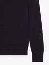 Wool Cashmere Knit Top Black - GIVENCHY - BALAAN 3