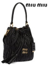 Matelasse Nappa Leather Bucket Bag Black - MIU MIU - BALAAN 3