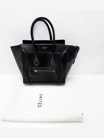 Black luggage tote bag 4VCEB22380 - CELINE - BALAAN 2