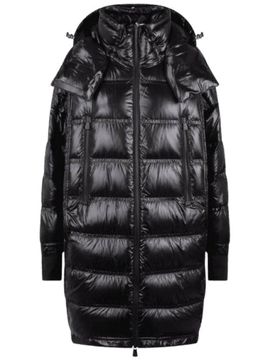 Women's Rochelair Long Down Padding Black - MONCLER - BALAAN 1