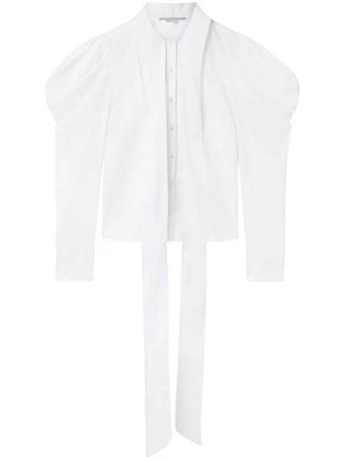 Pussy Bow Puff Sleeve Shirt 620097SMA90 - STELLA MCCARTNEY - BALAAN 1