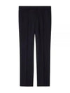 Mohair Formal Straight Pants Black - GUCCI - BALAAN 2