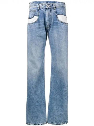 Maison Margiela Pocket Cotton Denim Pants 270026 - MAISON MARGIELA - BALAAN 1