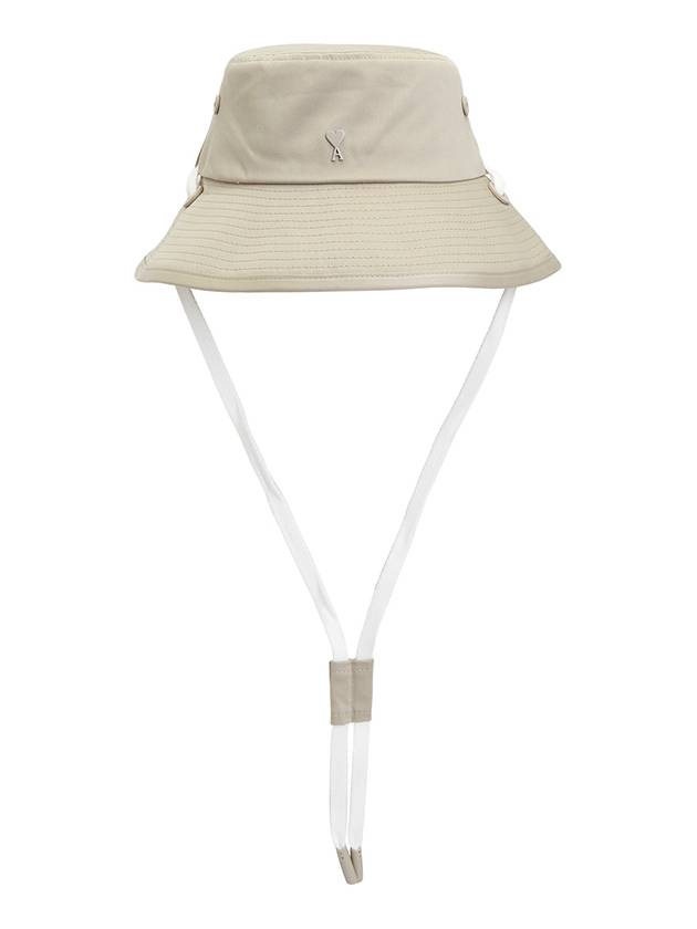 De Coeur Bucket Hat Light Beige - AMI - BALAAN 6