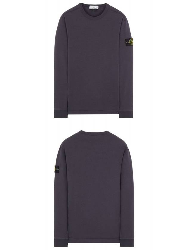 Wappen Patch Crew Neck Sweatshirt Dark Blue - STONE ISLAND - BALAAN 5