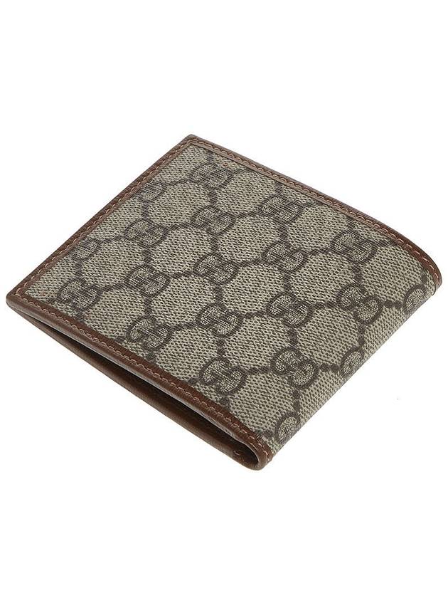 GG Supreme Interlocking Half Wallet Brown - GUCCI - BALAAN 6