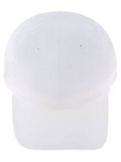 23SS UCAPP14 WHITE side logo embroidery white ball cap - KITON - BALAAN 2