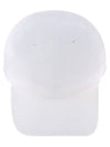 23SS UCAPP14 WHITE side logo embroidery white ball cap - KITON - BALAAN 1