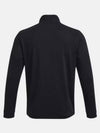 Men's Playoff Half Zip Long Sleeve T-Shirt Black - UNDER ARMOUR - BALAAN 3