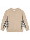 Kids Vintage Check Sweatshirt Beige 8051436 - BURBERRY - BALAAN 1