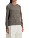 Veneta Crew Neck Knit Top Grey - BOTTEGA VENETA - BALAAN 4