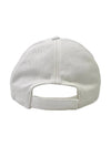 Embroidered Logo Drill Ball Cap White - MIU MIU - BALAAN 5