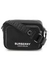 Logo Print Nylon Crossbody Bag Black - BURBERRY - BALAAN 3