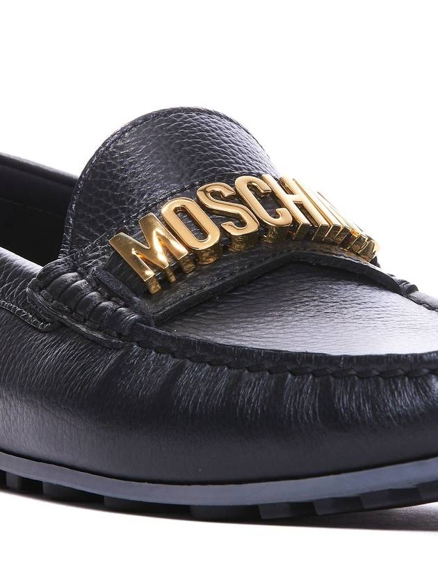 Moschino 'Lettering' Loafers - MOSCHINO - BALAAN 5