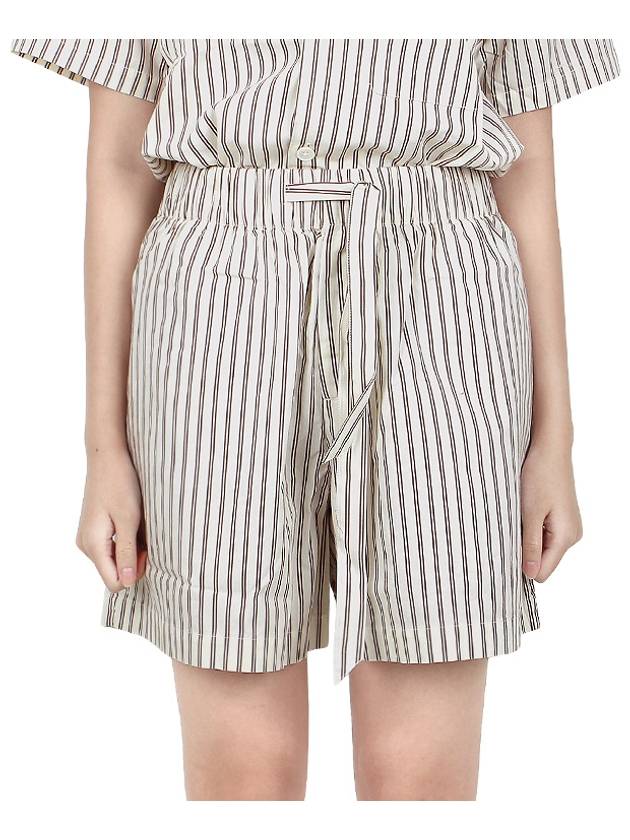 Poplin Striped Pajama Short Pants - TEKLA - BALAAN 7