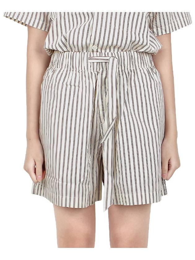 Poplin Striped Pajama Short Pants SWS HS - TEKLA - BALAAN 7