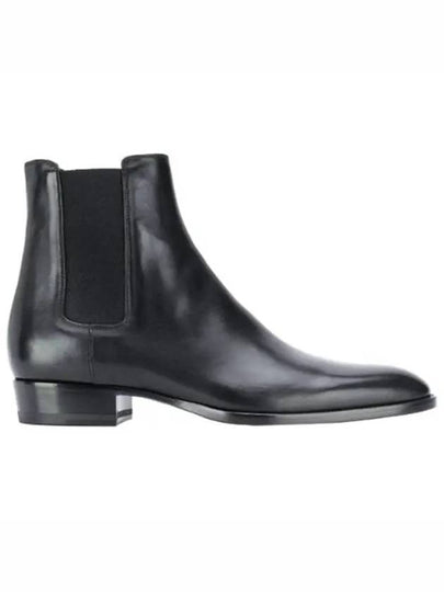 Classic Wyatt Chelsea Boots Black - SAINT LAURENT - BALAAN 2