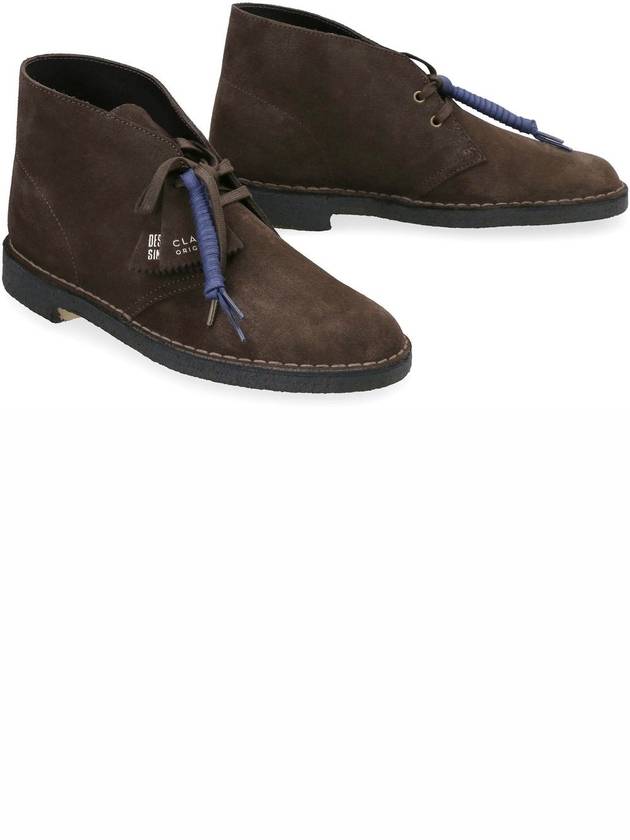 Suede Desert Ankle Boots Brown - CLARKS - BALAAN 4