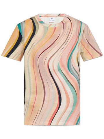 PS Paul Smith Cotton T-shirt, Women's, Multicolour - PAUL SMITH - BALAAN 1