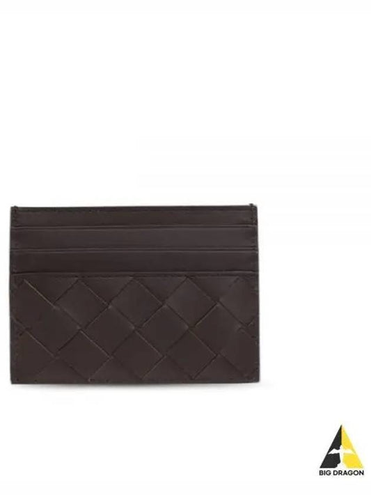 Intrecciato Leather Card Wallet Fondant - BOTTEGA VENETA - BALAAN 2